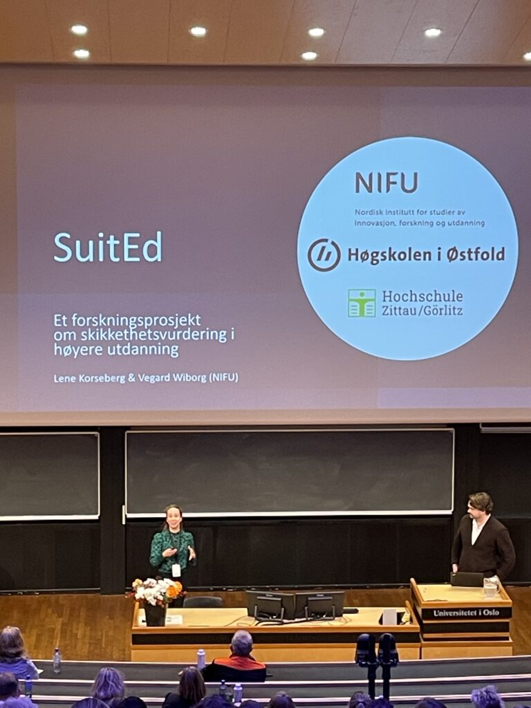 SuitEd på nasjonal konferanse for skikkethet 2025