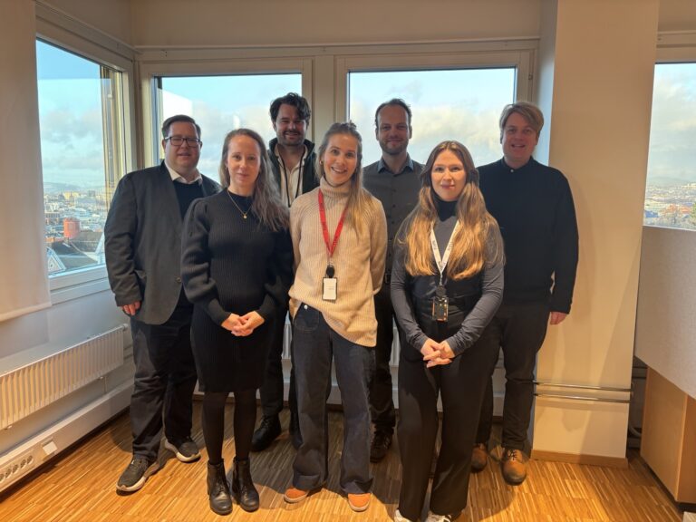 Oppstartsworkshop med hele prosjektgruppen i Oslo